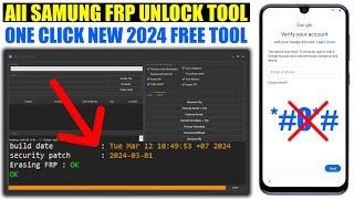 Samsung FRP Tool 2024 All Samsung FRP Bypass ADB Enable Fail - No *#0*# android 12 13 14