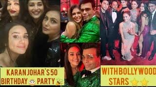 KARAN JOHAR'S 50th birthday celebration with bollywood ⭐stars⭐ 