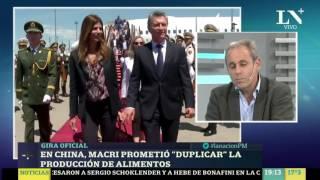 Macri en China prometió duplicar la producción de alimentos - La Nación PM