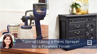 Using a Paint Sprayer for a Flawless Finish - Speedy Tutorial #12