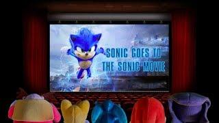 Sonic Plush: Sonic goes to the Sonic Movie (SPOILER WARNING!)