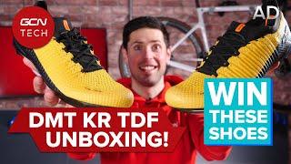 DMT KR TDF Cycling Shoes - As Worn By Tadej Pogačar | GCN Tech Unboxing