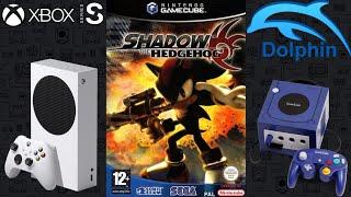 Shadow the Hedgehog - Dolphin (Standalone) - Xbox Series S + Settings