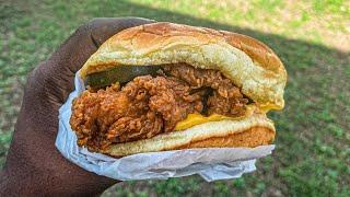 The Popeyes Chicken Sandwich Taste Test | #DownDiRoad
