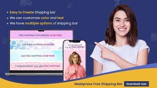 Makkpress - Free Shipping Bar Shopify App