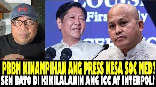 PBBM KINAMPIHAN ANG PRESS AT MEDIA LABAN SA SOCIAL MEDIA? SEN BATO DI KIKILALANIN ANG ICC INTERPOL!