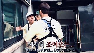 kim jong kook & yoo jae suk being a dynamic gangster duo for 11 minutes straight