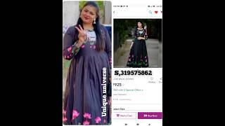 #Arul's world #Meesho #dress collection #unique 