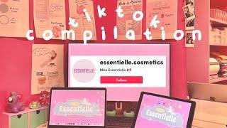  small business diary  essentielle cosmetics tiktok asmr compilation | no talking, no music