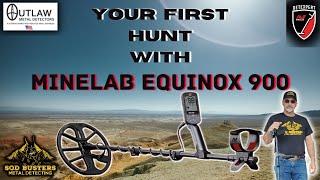 Your First Hunt With The Minelab Equinox 900 (Beginners Tutorial)