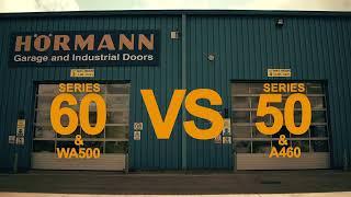 Hormann UK Series 60 Industrial Sectional door comparison