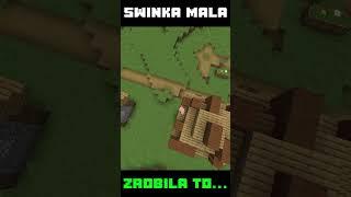 Świnka ZAKICHAŁA MI DOM I STAŁO SIĘ TO... | MINECRAFT WIERSZYKI