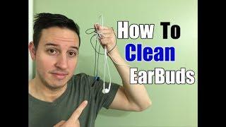 How To Clean Earbuds/AirPods | Remove EarWax