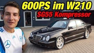 600PS im W210 mit E55 AMG Kompressor Motorswap!