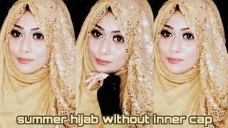 Easy summer hijab without inner cap||full coverage||Tonny