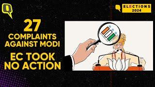 27 Cases, 1 Notice, No Action: What Did EC Do on Complaints Against PM Modi? | The Quint