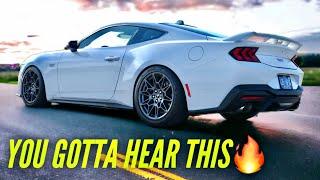 THIS NEW 2024 MUSTANG w/ STEEDA H-PIPE EXHAUST SOUNDS INSANE 