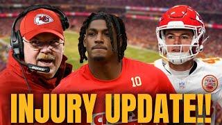 Kansas City Chiefs Just Made More ROSTER MOVES + Isiah Pacheco & Charles Omenihu INJURY UPDATE?!