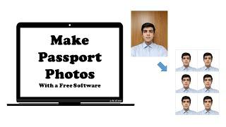 Create passport photos with a free software (GIMP)