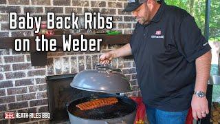 How to Cook Ribs on a Charcoal Grill | Baby Back Ribs on the Weber Kettle Grill