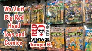 We Visit Big Red Head Toys and Comics // Tampa FL