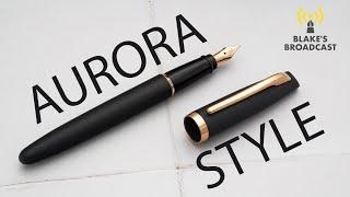 Aurora Style Fountain Pen Review 4K