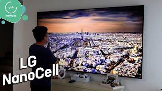 Así es la ENORME TV 4K de LG NanoCell 86'' | Review en español