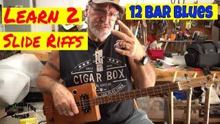 Learn These 2 Slide Riffs for the 12 Bar Blues
