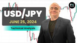 USD/JPY Daily Forecast and Technical Analysis for June 25, 2024, by Chris Lewis for FX Empire