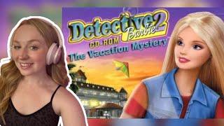 REMEMBER THE BARBIE DETECTIVE GAMES?! Detective Barbie 2: Vacation Mystery