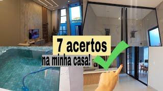 7 ACERTOS  DA MINHA CASA NOVA! Faça  isso  você não vai se arrepender!