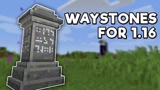 Waystones Mod Spotlight - Minecraft 1.16