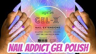 BEST Summer Gel Nails 2021 | Nail Addict Gel Polish | Apres Gel-X Stiletto XXXL | MissUniqueBeautii