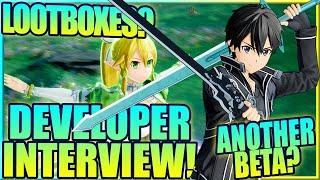 Are there Lootboxes in SAOFD? Another Beta? Dev Interview - Sword Art Online Fractured Daydream