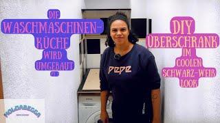 MINI-WASCHKÜCHE OPTIMIEREN | Waschmaschine verkleiden & Regal bauen!