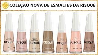 Linda a coleção nova de esmaltes da Risqué, vem cá ver !!!