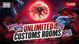 BGMI LIVE CUSTOM ROOMS | BGMI CUSTOM ROOM LIVE | FREE ENTRY