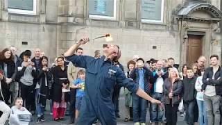 Polish man at The Fringe Edinburgh Festival