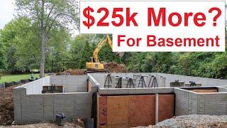 New Home Slab vs Basement Foundation Cost Difference