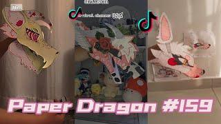 Dragon Puppet Crafts - Paper Dragon TikTok Compilation #159