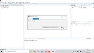 Making an Eclipse Java Project