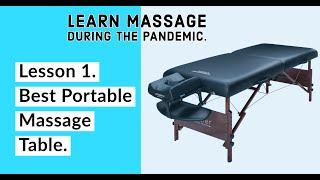 Learn Massage. Lesson 1. Massage Table | Life Rx Los Angeles