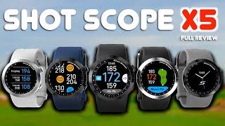 Best Golf Watch To Improve Your Golf - Shot Scope X5 Premium GPS Watch