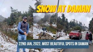 Snow at Daman  I Saturday drive with friends in my i20 Active  I Hyundai i20 Active