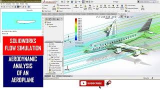  Solidworks Flow Simulation | Aerodynamics Analysis Solidworks | Lift Force in Solidworks