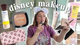 Wearing Makeup in Disney?  How I reapply SPF,  Long-wearing makeup faves, Chat about the trip