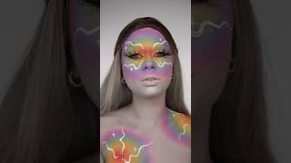 C pour CREATIVITÉ  #artisticmakeup #makeup #makeuptransition