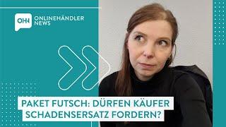 Paket futsch: Dürfen Käufer Schadensersatz fordern? – Minute Mittwoch