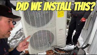 Senville Ducted Heat Pump HVAC Installation "Sure Beats Oil Heat!"