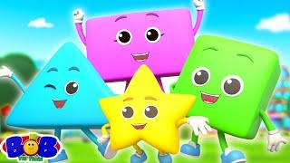 Five Little Shapes, Learn to Count 5, Nursery Rhymes & More Learning Baby Songs